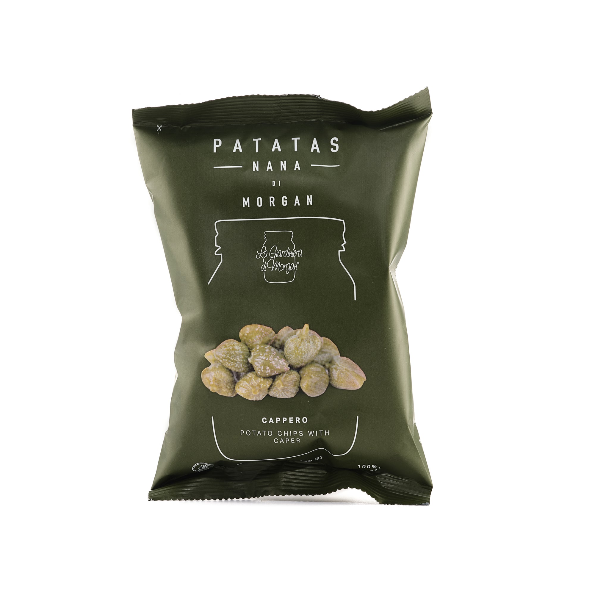 Patatas Nana de Morgan aux câpres 40 g - Boîte de 10 packs