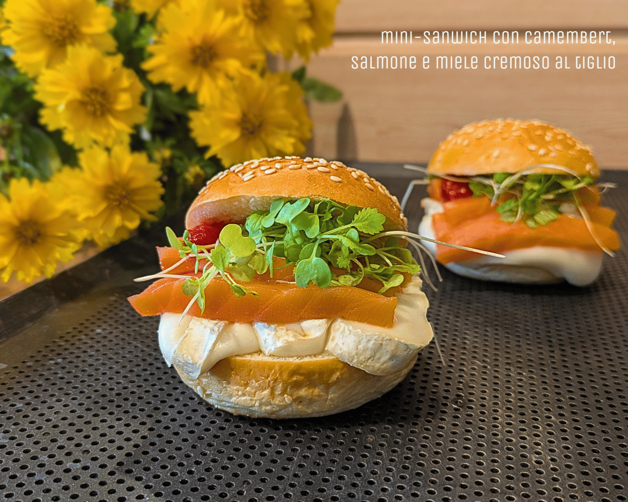 Mini-sandwich goloso