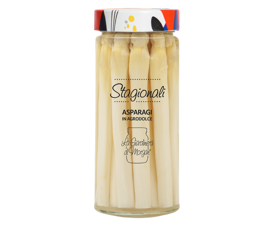 Asperges blanches de Morgan aigres-douces