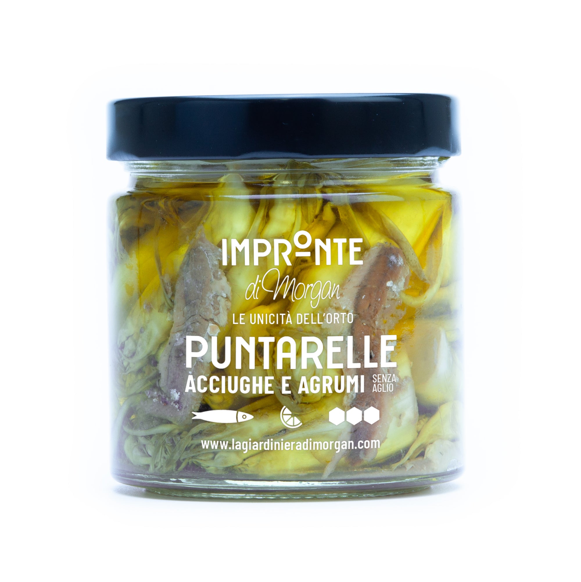 Puntarelle aux anchois et aux agrumes
